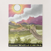 Grote muur van China Legpuzzel (Verticaal)