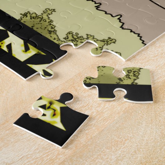 Grote muur van China Legpuzzel (Zijkant)