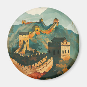 Grote muur van China Magneet
