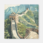 Grote muur van China Magneet (Voorkant)