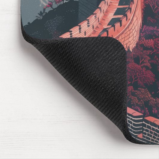 Grote muur van China Muismat (Hoek)