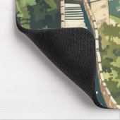 Grote muur van China Muismat (Hoek)