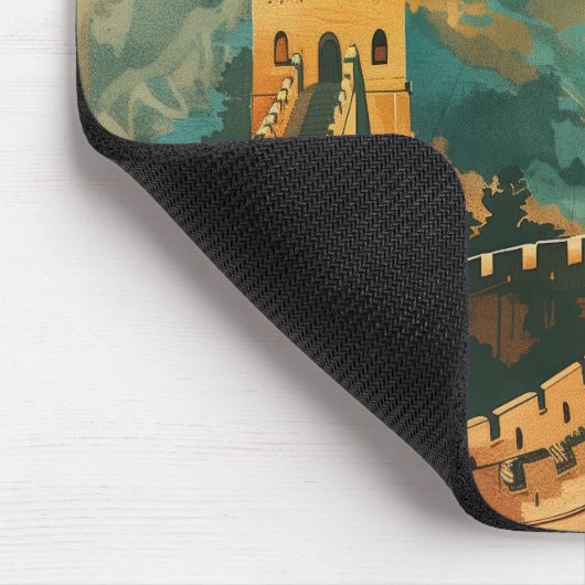 Grote muur van China Muismat (Hoek)