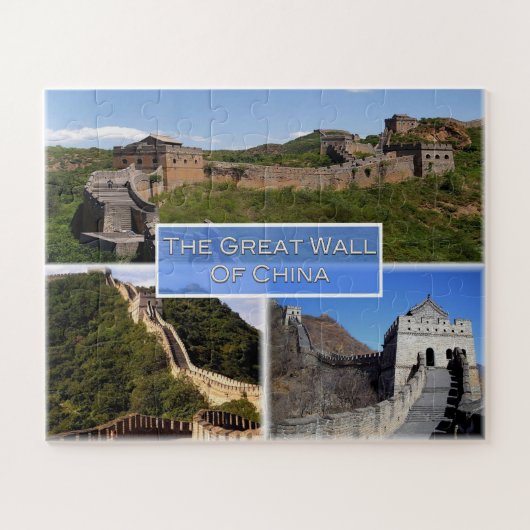 Grote muur van China - Mutianyu - Simatai Legpuzzel (Horizontaal)