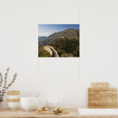 Grote muur van China op Mutianyu 2 Poster (Keuken)