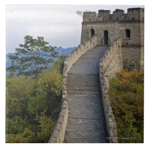 Grote muur van China op Mutianyu 3 Tegeltje