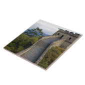 Grote muur van China op Mutianyu 3 Tegeltje (Zijkant)