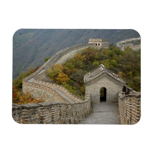 Grote muur van China op Mutianyu Magneet (Horizontaal)