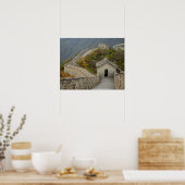 Grote muur van China op Mutianyu Poster (Keuken)