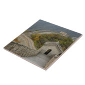 Grote muur van China op Mutianyu Tegeltje (Zijkant)