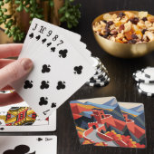 Grote muur van China Pokerkaarten (Insitu)
