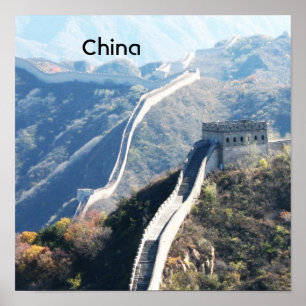 Grote muur van China Poster