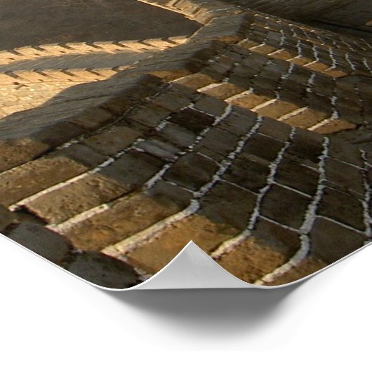 Grote muur van China Poster (Hoek)