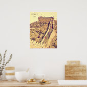 Grote muur van China Poster (Keuken)