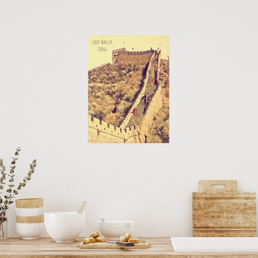 Grote muur van China Poster (Keuken)