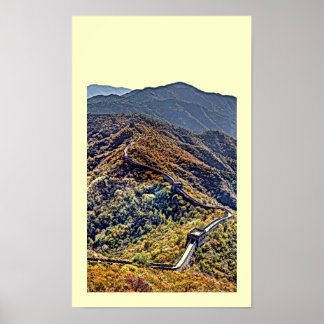 Grote muur van China Poster