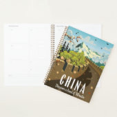 Grote muur van China reis poster Planner (Display)
