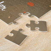 Grote muur van China reisposter Legpuzzel (Zijkant)