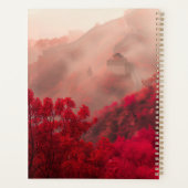 Grote Muur van China Rode Herfst Planner – Histori (Achterkant)