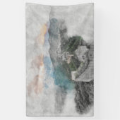 Grote muur van China Spandoek (Verticaal)