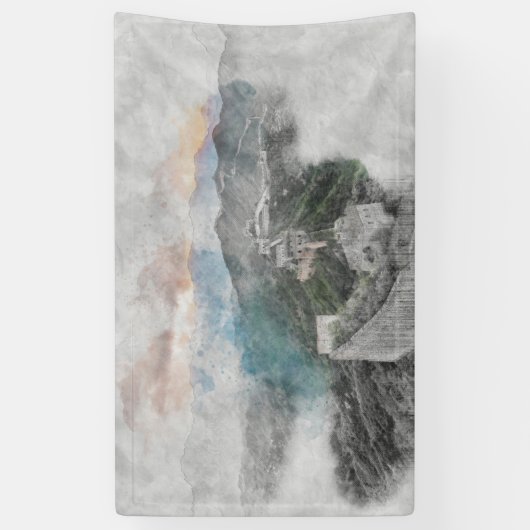 Grote muur van China Spandoek (Verticaal)