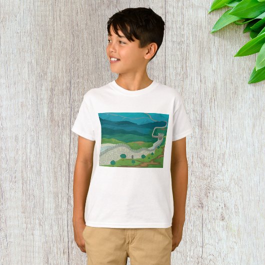 Grote muur van China T-shirt