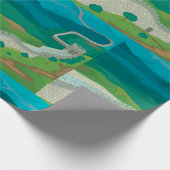 Grote muur van China-wandelpapier Cadeaupapier