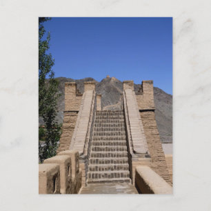 Grote muur - West End - Stairway Briefkaart