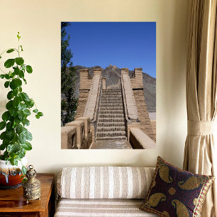 Grote Muur - Westelijk Eind - Trap Poster