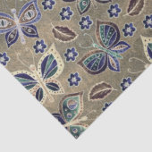 Grote Naadloze Vlinderpatroon Decoupage Tissuepapier (Detail)