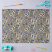 Grote Naadloze Vlinderpatroon Decoupage Tissuepapier (Craft)