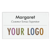 Grote Naam Badge Magnet Custom Logo Medewerker Per (Voorkant)