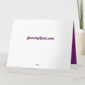 GROTE Naan-Stop Lovin'! Kaart (Achterkant)