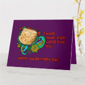 GROTE Naan-Stop met Liefde! Kaart (Gele Bloem)