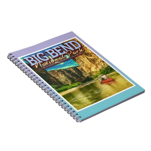 GROTE NATIONAAL PARK - TEXAS USA NOTITIEBOEK (Rechterzijde)