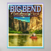 GROTE NATIONAAL PARK - TEXAS USA POSTER (Voorkant)