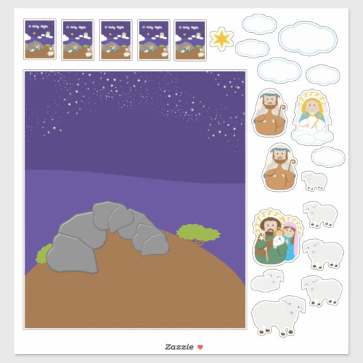 Grote Nativeschermen Sticker (Vel)