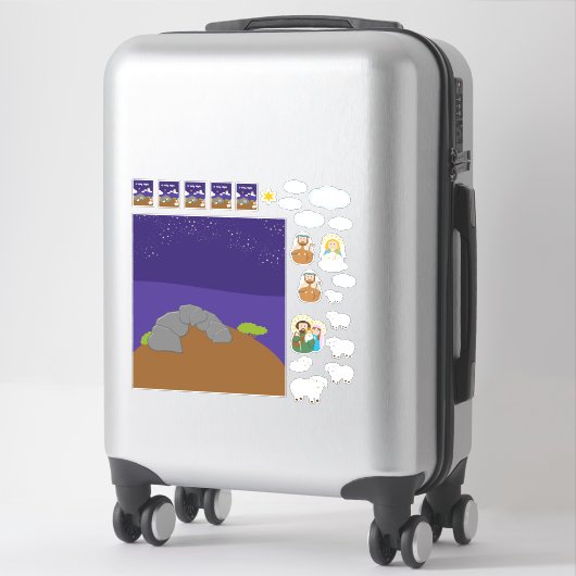 Grote Nativeschermen Sticker (Koffer)