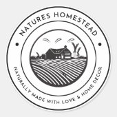 Grote Naturen Homestead Stickers (Voorkant)