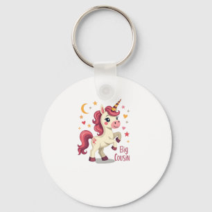 Grote neef eenhoorn vintage schattige kinderen typ sleutelhanger