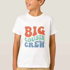 Grote neef en nicht crew  t-shirt