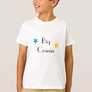 Grote neef met sterren t-shirt