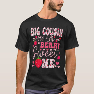 Grote neef van de bes Sweet One Strawberry 1st B T-shirt