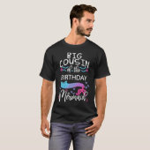 Grote neef van de bruidsdag Mermaid Familie Bday P T-shirt (Voorkant volledig)