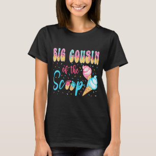 Grote neef van de schep ijs geslacht onthulling t-shirt