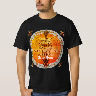 Grote neonatale verpleegster t-shirt