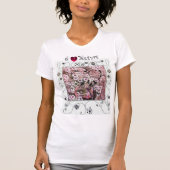 GROTE NEST, TREE PINK SPRINGSTROMEN /I HOUDT VAN N T-SHIRT (Voorkant)