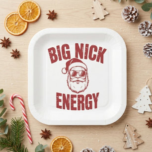 Grote Nick Energie Grappige Kerstman Kerstcitaten Papieren Bekers