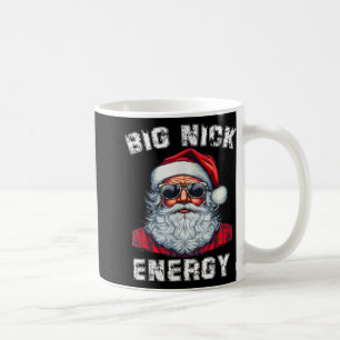 Grote Nick Energie Grappige Kerstman Kerstmis _1 Koffiemok