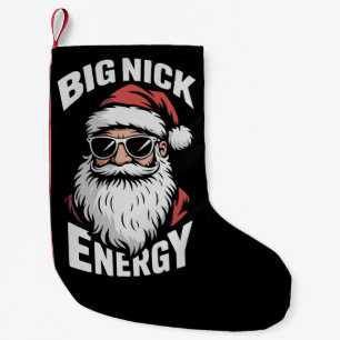 Grote Nick Energie Grappige Kerstman Zonnebril Ker Kleine Kerstsok